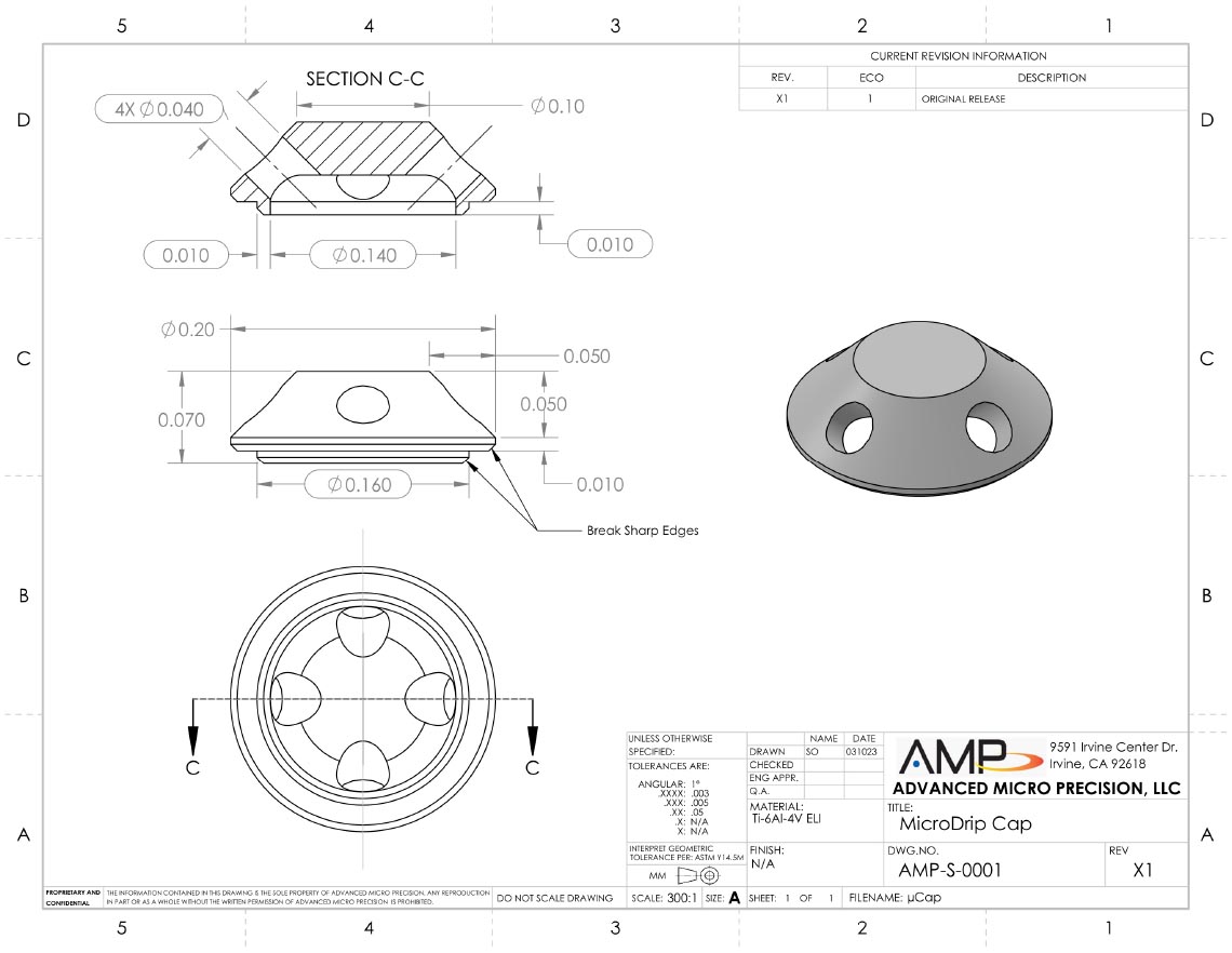 AMP-S-0001_MicroDrip Cap_Drawing